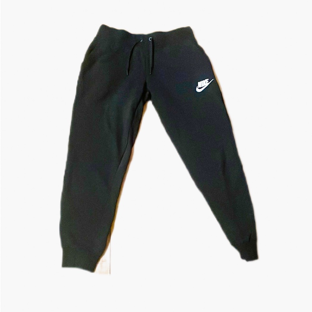 Nike jogger girls black sweat pants size medium